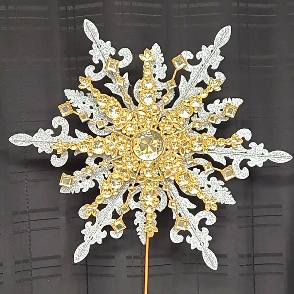 Cracker Barrel Snowflake Tree Topper